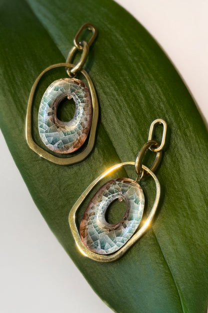 Pendientes Gaudí Barcelona Dorados