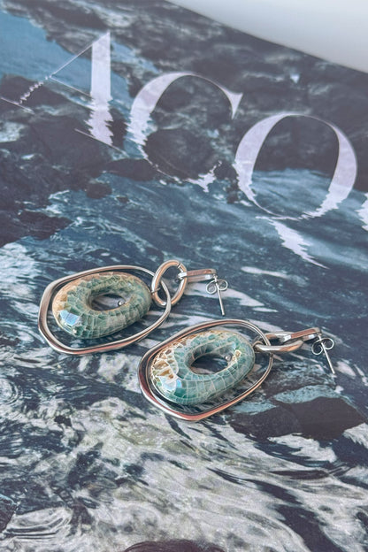 Pendientes Gaudí Barcelona Plateados