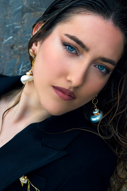 Pendientes Santorini